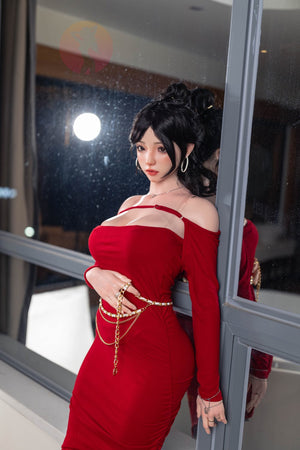 Rose Sex Doll (SHEDOLL 165 cm e-cup #SH051 2.0 siliconen)
