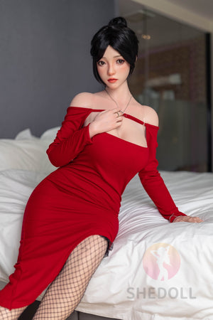 Rose Sex Doll (SHEDOLL 165 cm e-cup #SH051 2.0 siliconen)