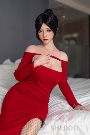 Rose Sex Doll (SHEDOLL 165 cm e-cup #SH051 2.0 siliconen)