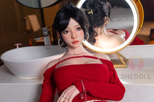Rose Sex Doll (SHEDOLL 165 cm e-cup #SH051 2.0 siliconen)