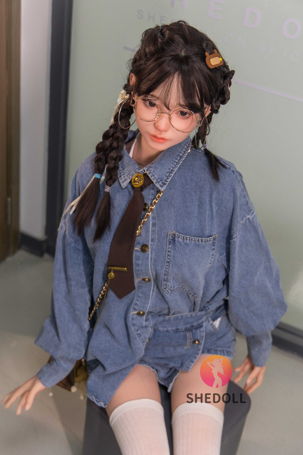 Zara-sekspop (SHEDOLL 158 cm C-cup #SH053 2.0 siliconen)