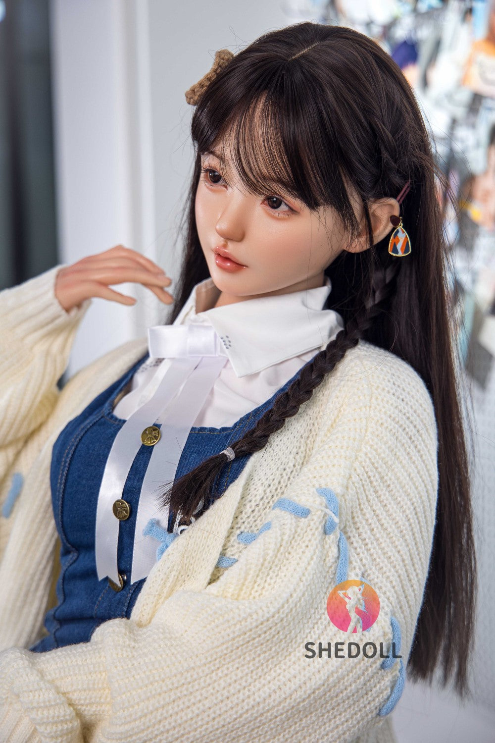 Yuan-sekspop (SHEDOLL 150 cm B-cup #SH054 siliconen)