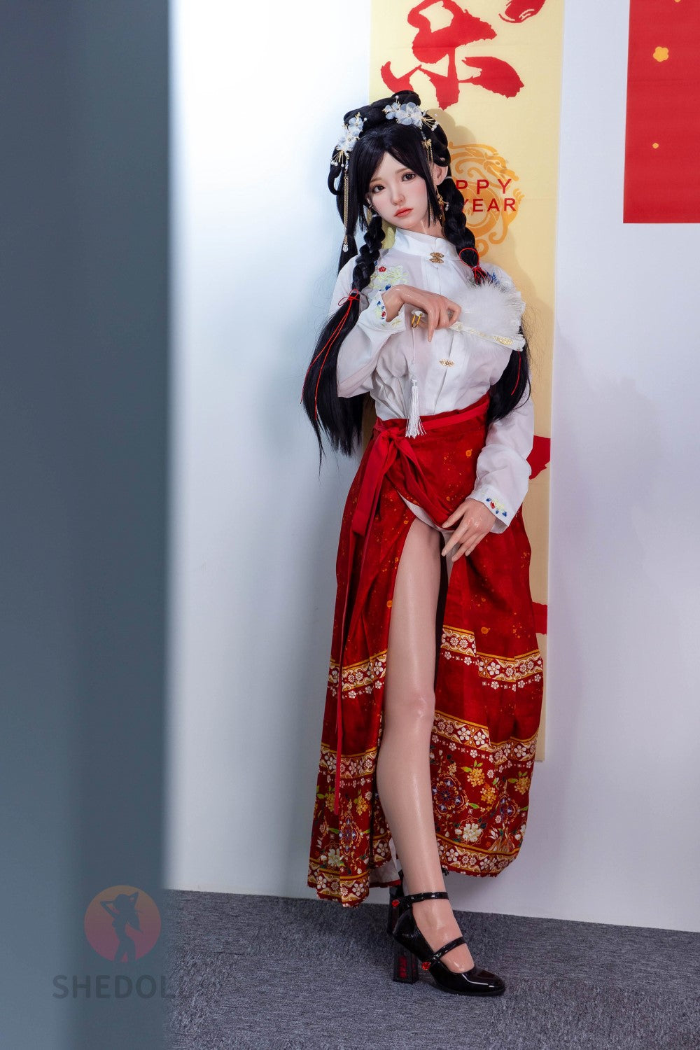 Cheryl-sekspop (SHEDOLL 165 cm E-cup #SH063 siliconen)