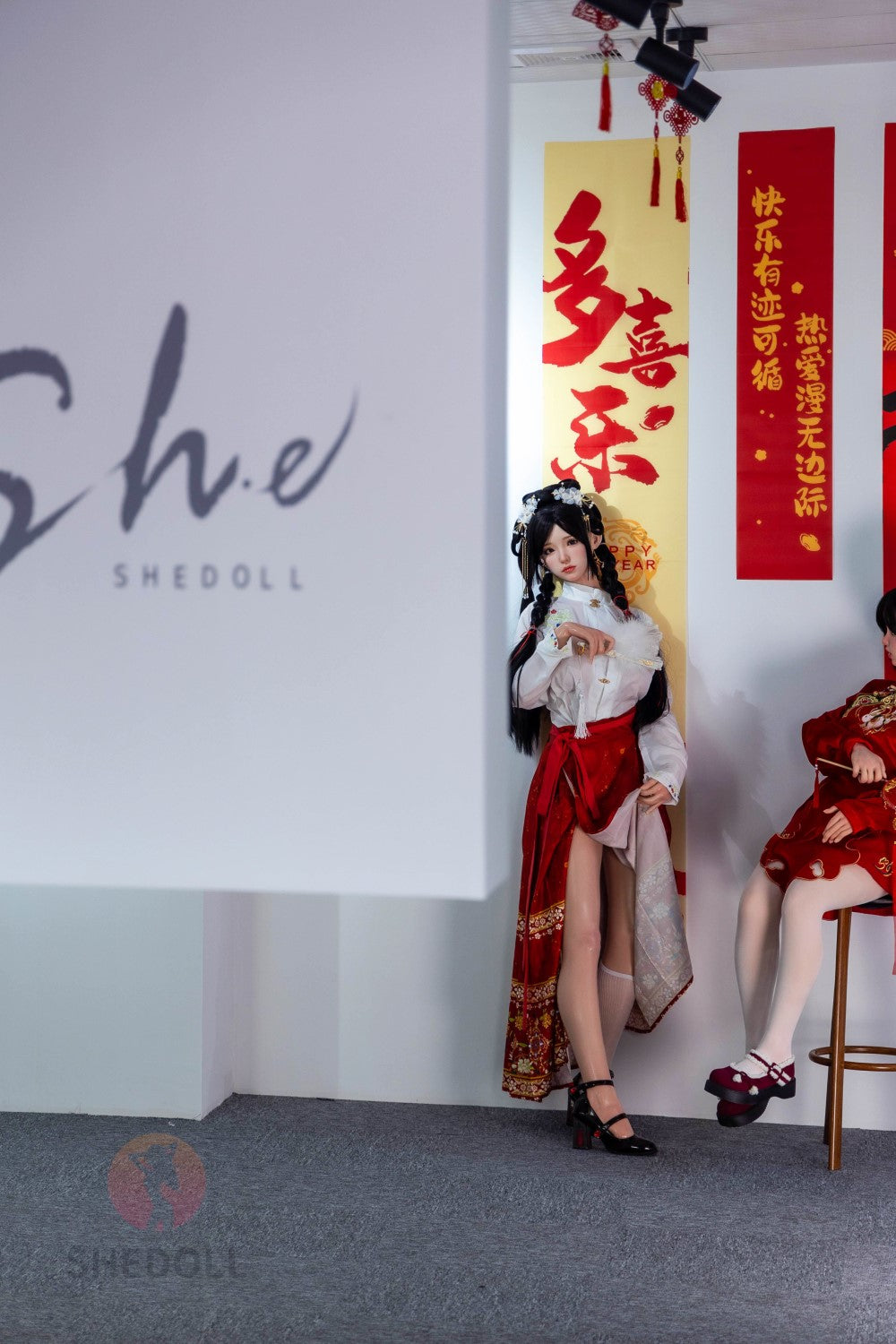 Cheryl-sekspop (SHEDOLL 165 cm E-cup #SH063 siliconen)