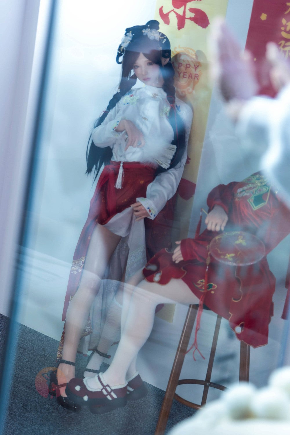 Cheryl-sekspop (SHEDOLL 165 cm E-cup #SH063 siliconen)