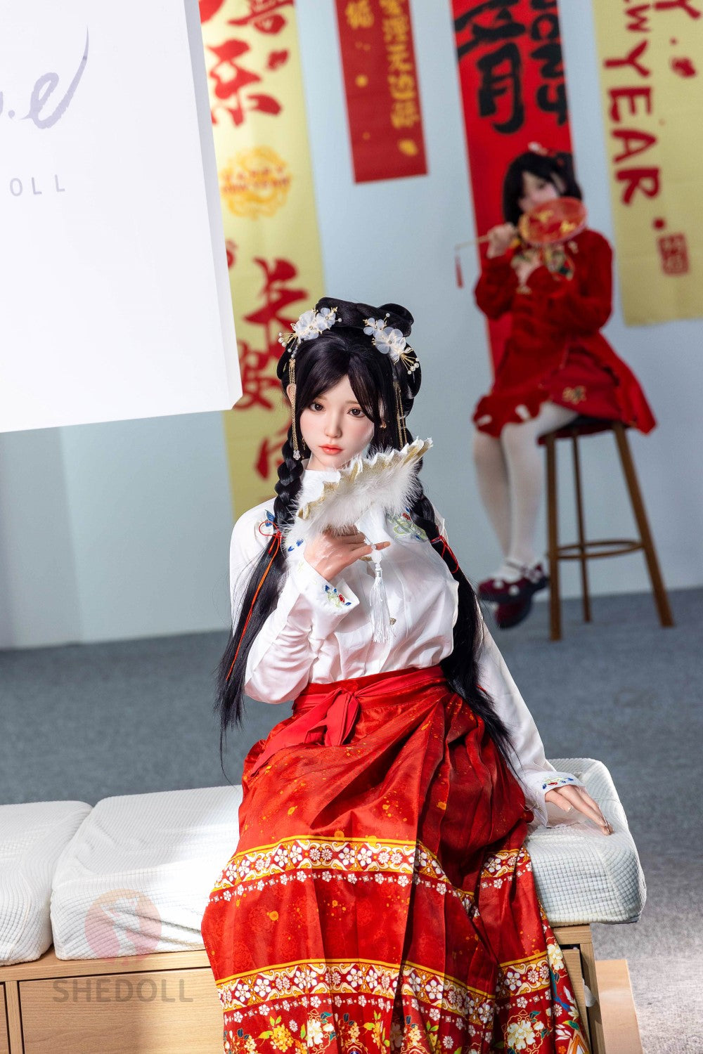 Cheryl-sekspop (SHEDOLL 165 cm E-cup #SH063 siliconen)