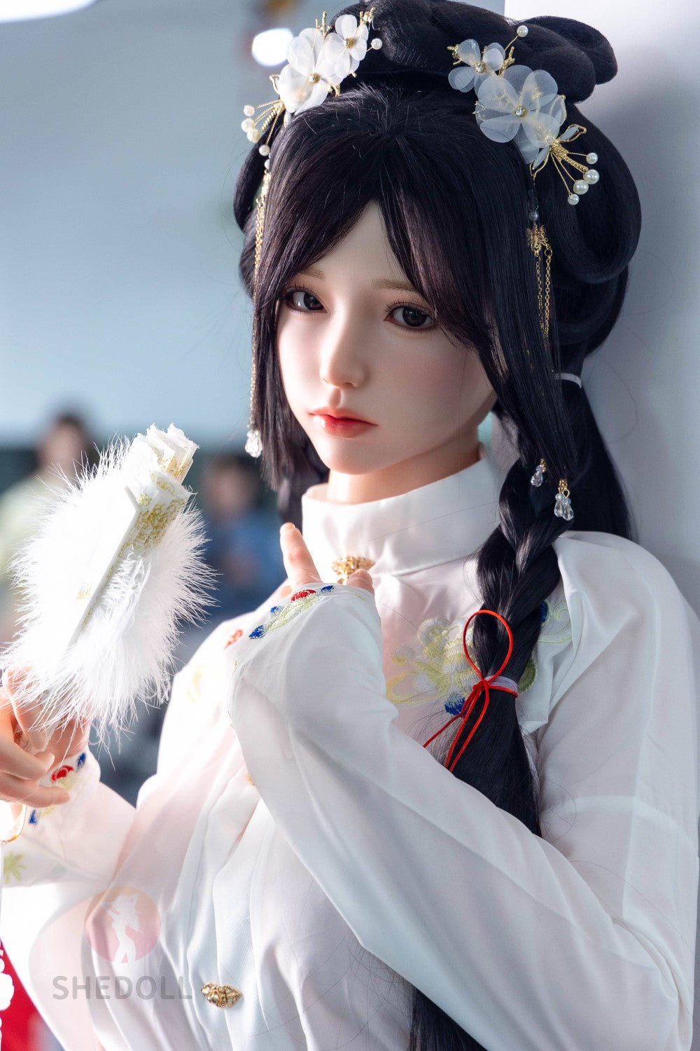 Cheryl-sekspop (SHEDOLL 165 cm E-cup #SH063 siliconen)