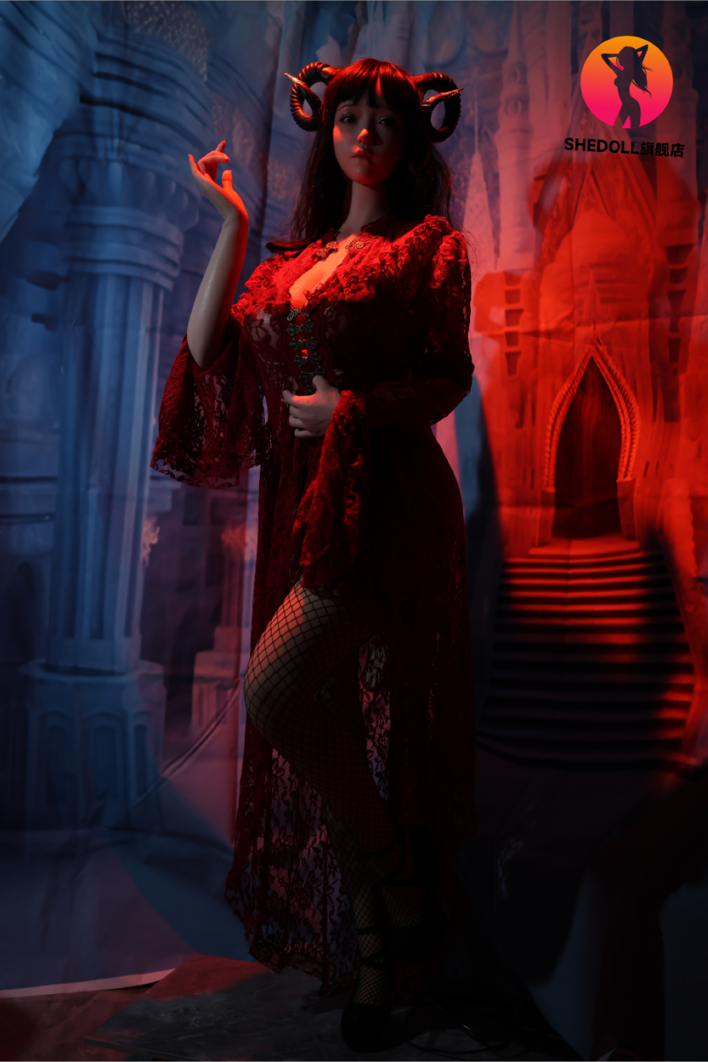 Chole-sekspop (SHEDOLL 163 cm H-cup #SH071 siliconen)