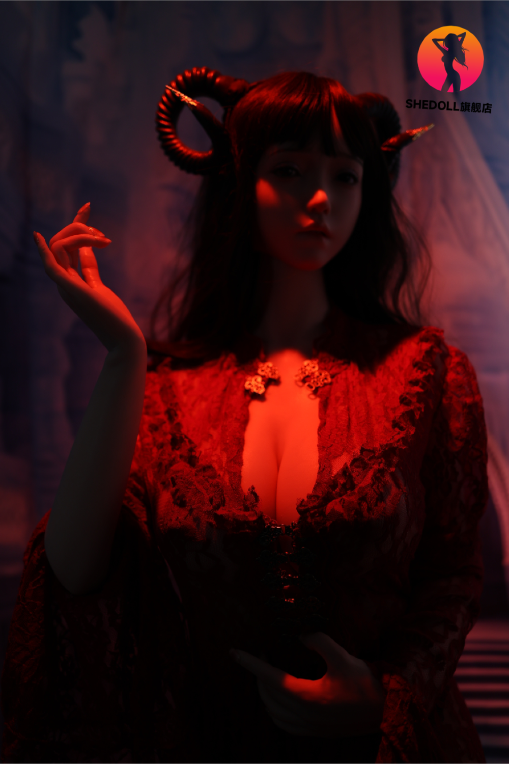 Chole-sekspop (SHEDOLL 163 cm H-cup #SH071 siliconen)