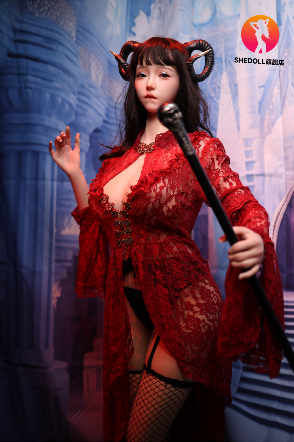 Chole-sekspop (SHEDOLL 163 cm H-cup #SH071 siliconen)