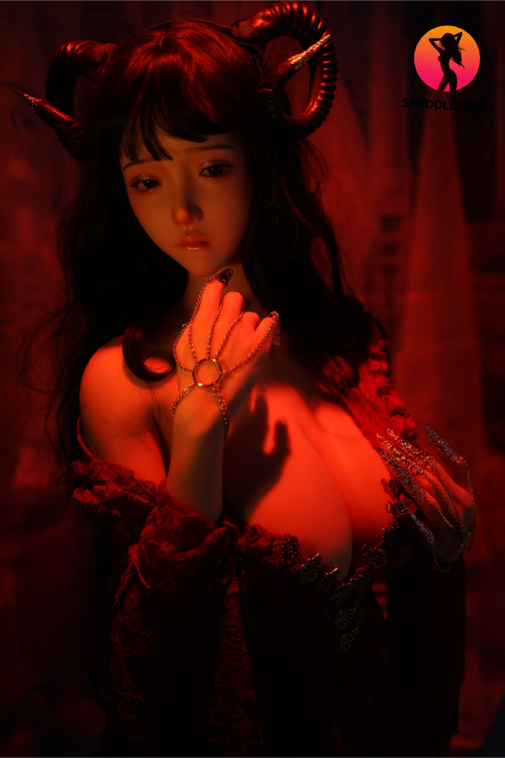 Chole-sekspop (SHEDOLL 163 cm H-cup #SH071 siliconen)