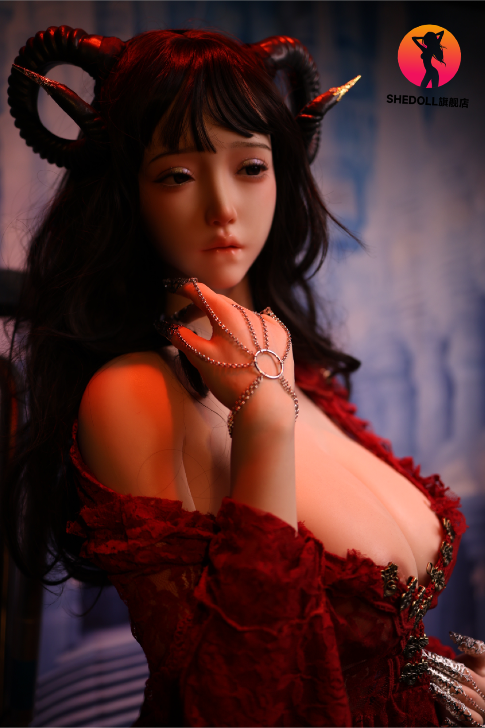 Chole-sekspop (SHEDOLL 163 cm H-cup #SH071 siliconen)