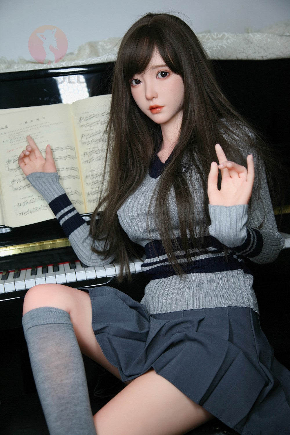 Cheryl-sekspop (SHEDOLL 158 cm C-cup #SH072 TPE+siliconen)