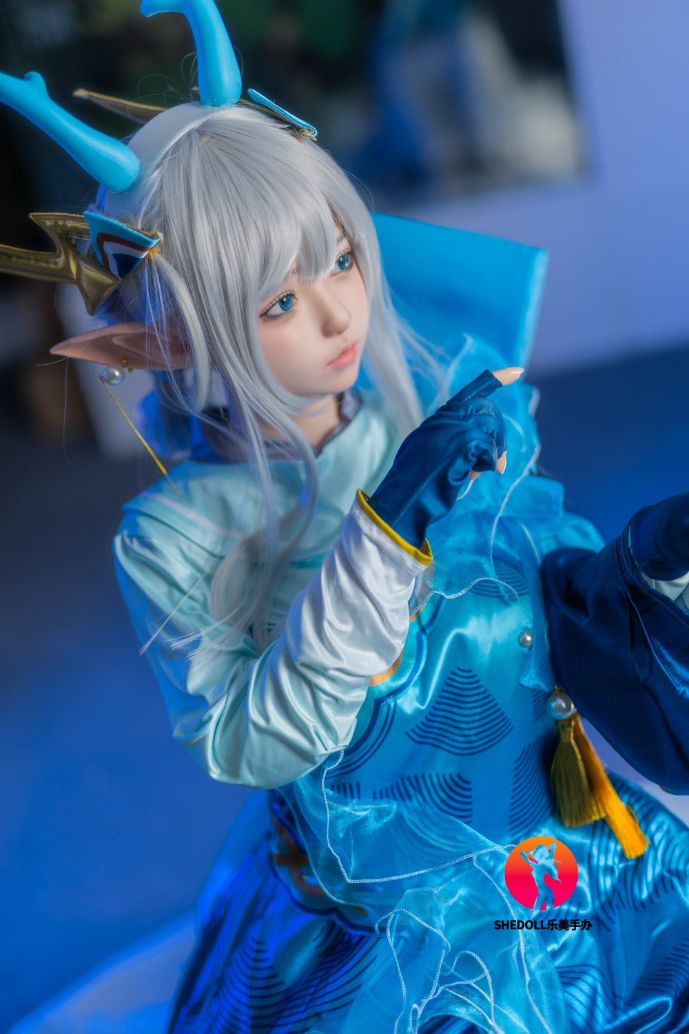 Aileen sekspop (SHEDOLL 148 cm D-cup #SH087 2.0 siliconen)