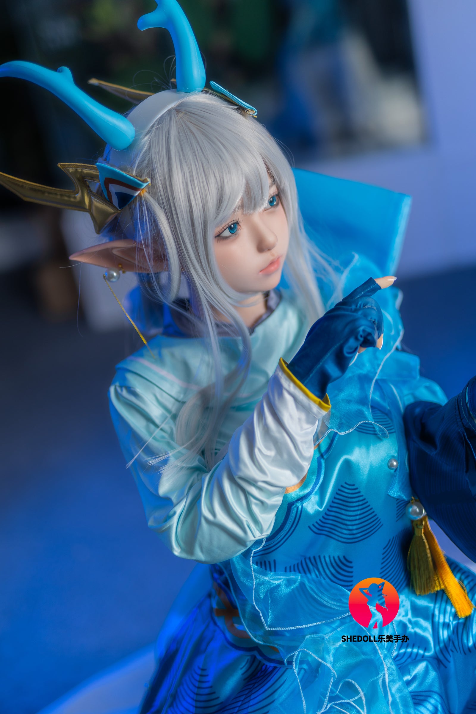 Aileen sekspop (SHEDOLL 148 cm D-cup #SH087 2.0 siliconen)