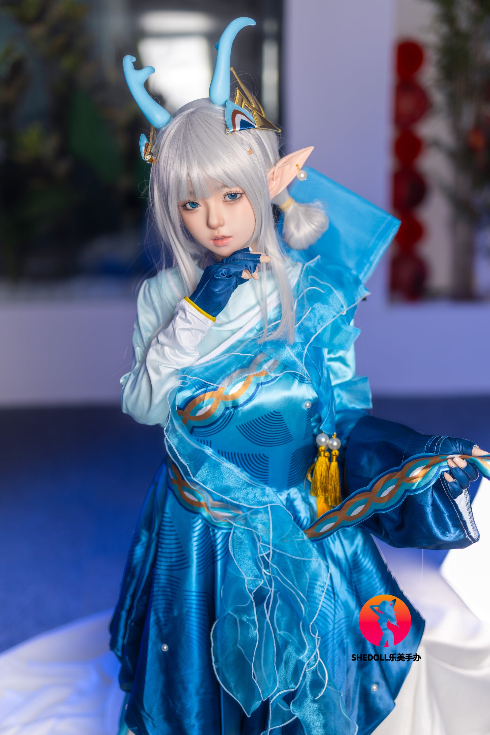 Aileen sekspop (SHEDOLL 148 cm D-cup #SH087 2.0 siliconen)