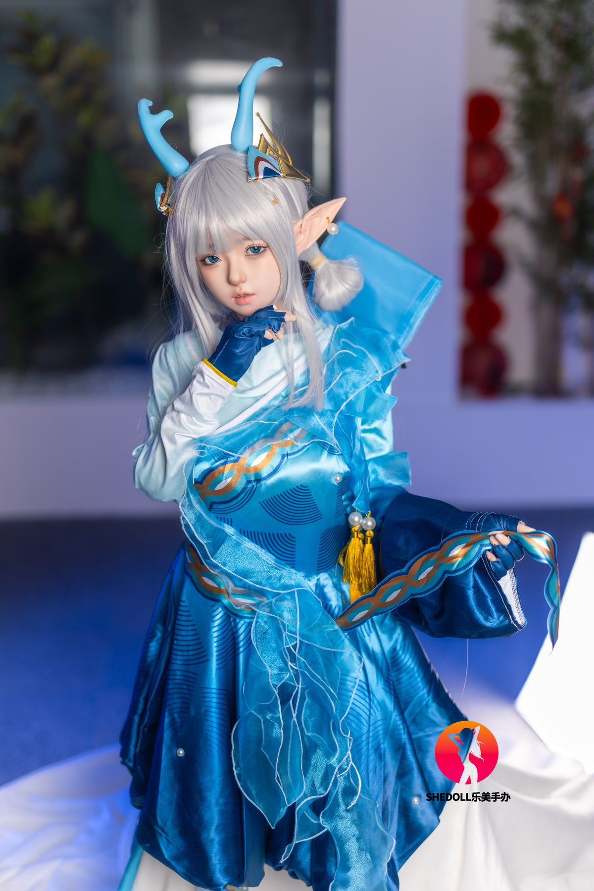 Aileen sekspop (SHEDOLL 148 cm D-cup #SH087 2.0 siliconen)