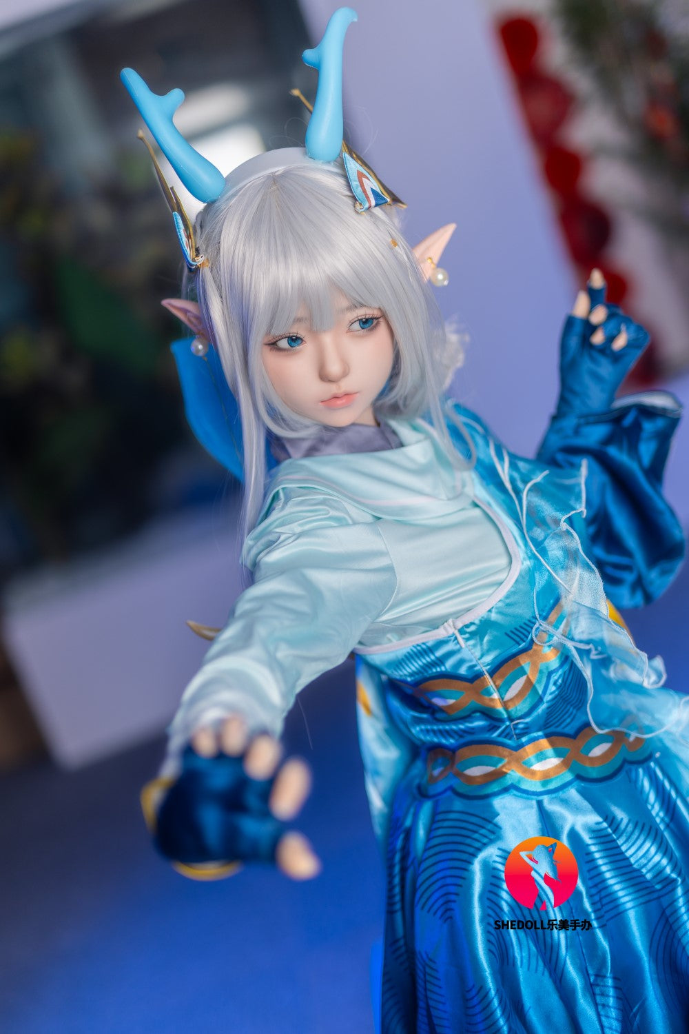 Aileen sekspop (SHEDOLL 148 cm D-cup #SH087 2.0 siliconen)