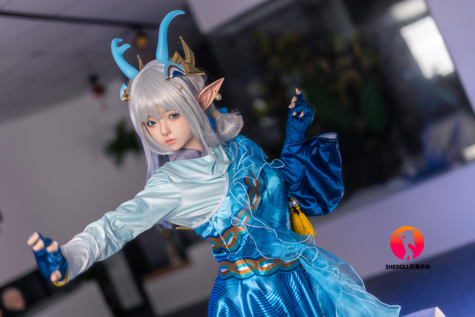 Aileen sekspop (SHEDOLL 148 cm D-cup #SH087 2.0 siliconen)