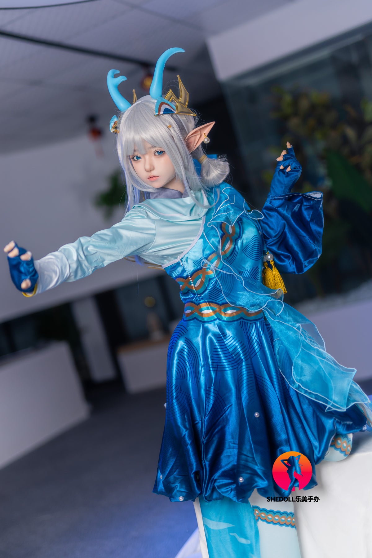 Aileen sekspop (SHEDOLL 148 cm D-cup #SH087 2.0 siliconen)