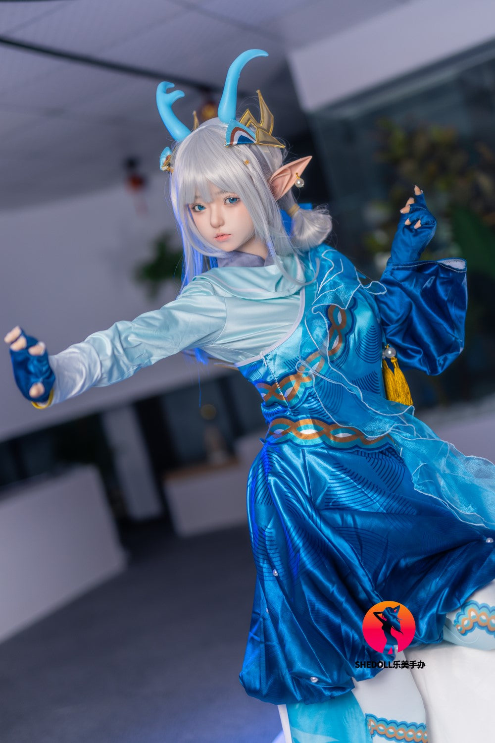 Aileen sekspop (SHEDOLL 148 cm D-cup #SH087 2.0 siliconen)