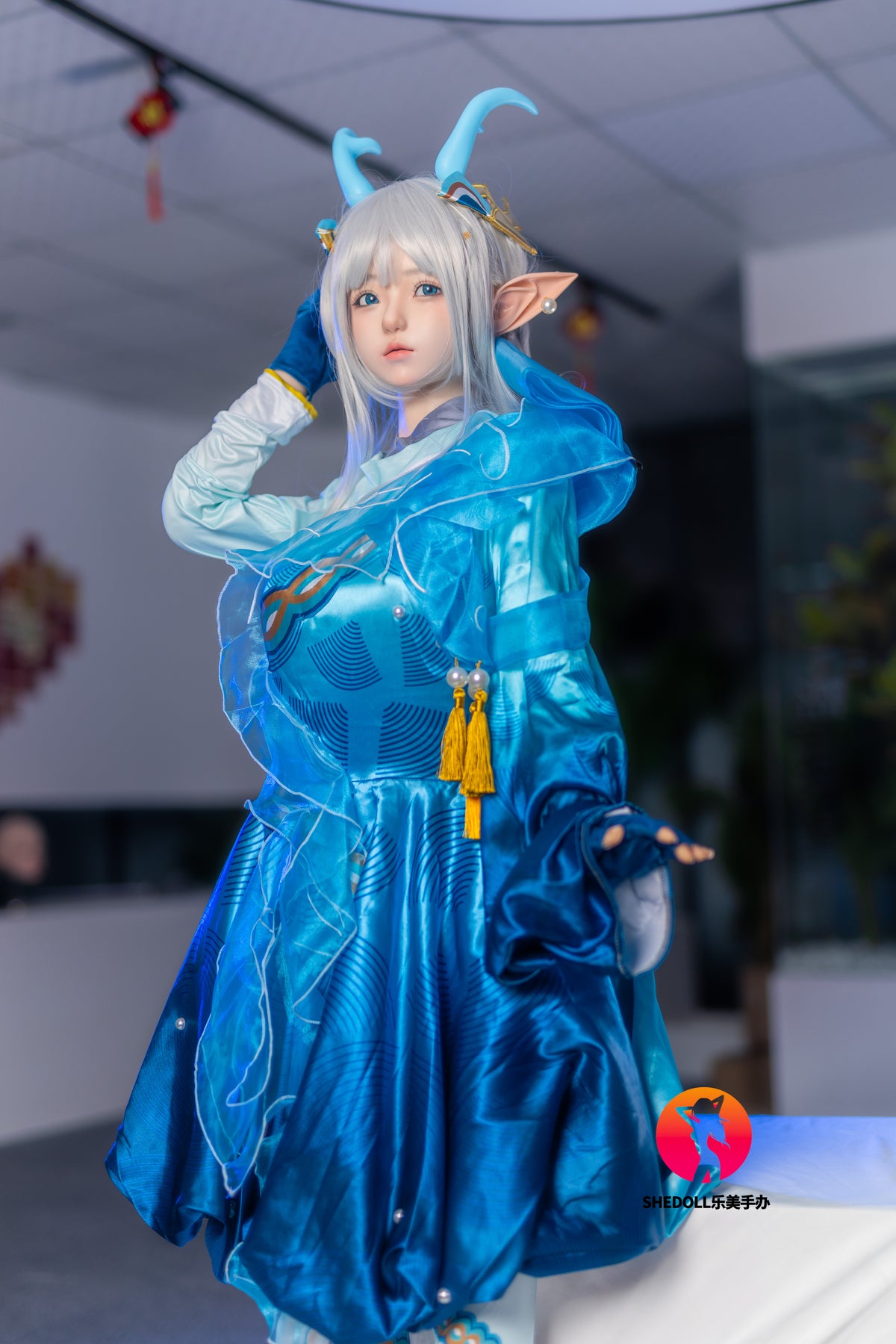 Aileen sekspop (SHEDOLL 148 cm D-cup #SH087 2.0 siliconen)