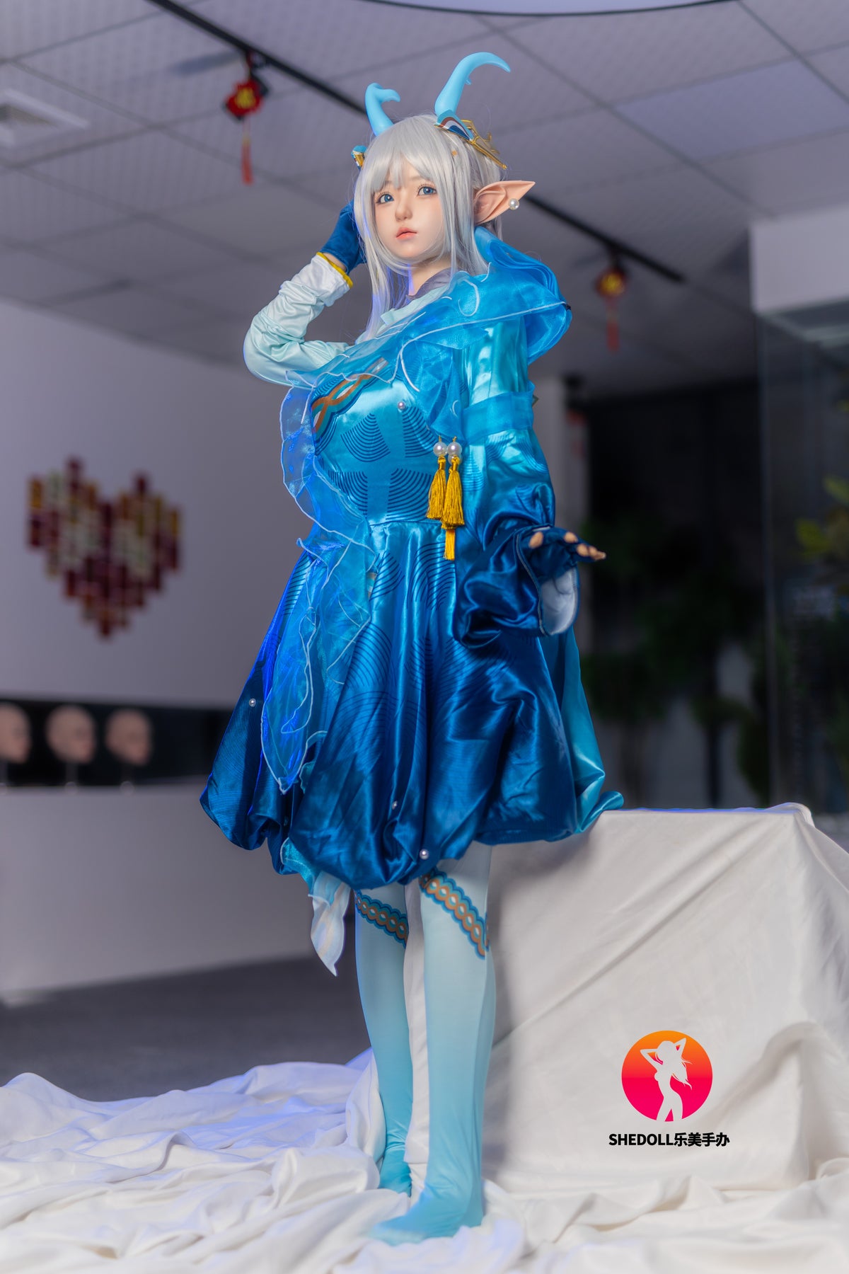 Aileen sekspop (SHEDOLL 148 cm D-cup #SH087 2.0 siliconen)