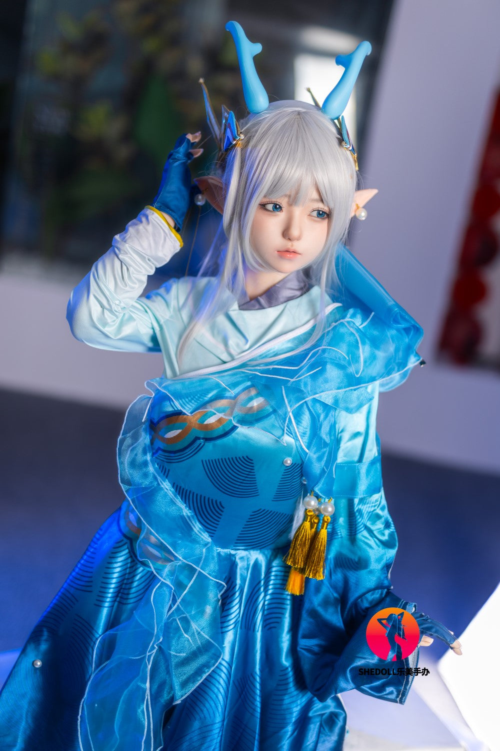 Aileen sekspop (SHEDOLL 148 cm D-cup #SH087 2.0 siliconen)