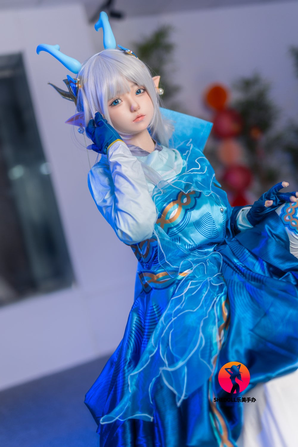 Aileen sekspop (SHEDOLL 148 cm D-cup #SH087 2.0 siliconen)