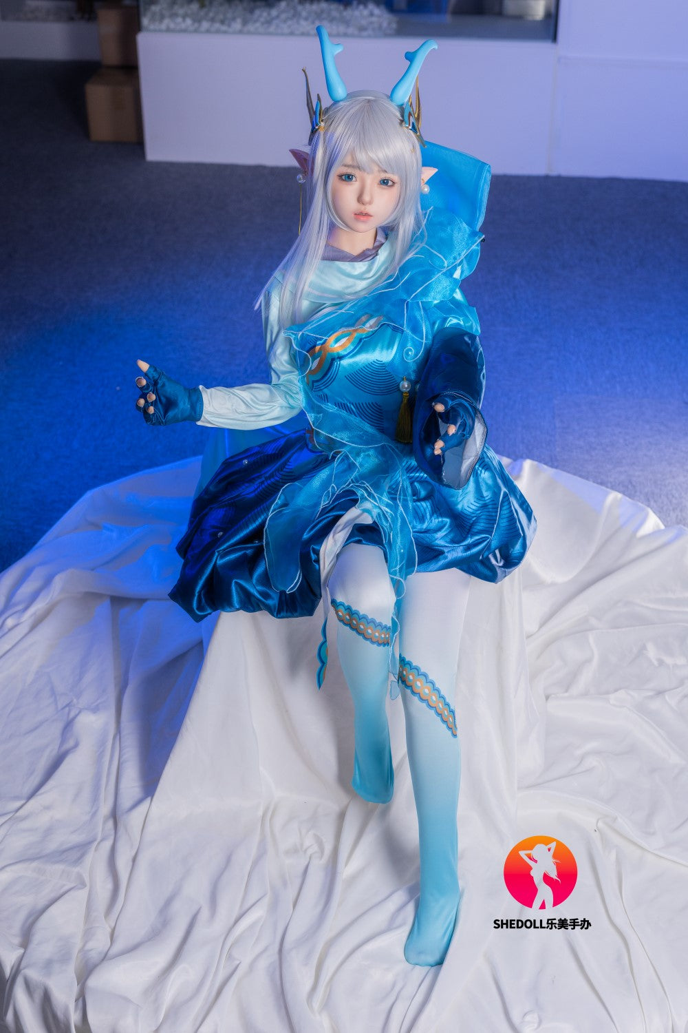 Aileen sekspop (SHEDOLL 148 cm D-cup #SH087 2.0 siliconen)