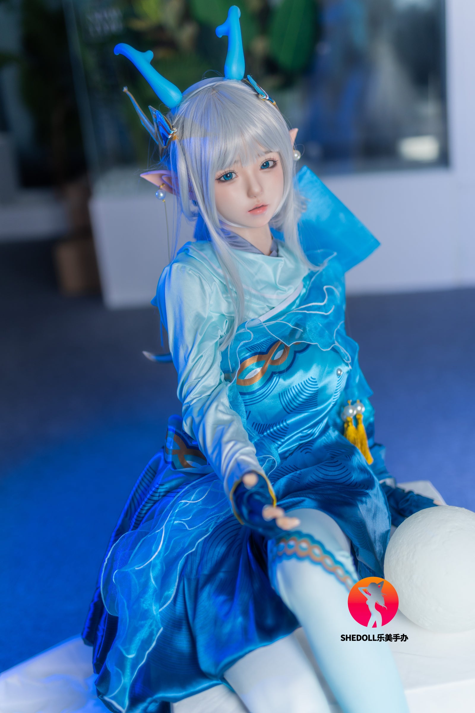 Aileen sekspop (SHEDOLL 148 cm D-cup #SH087 2.0 siliconen)