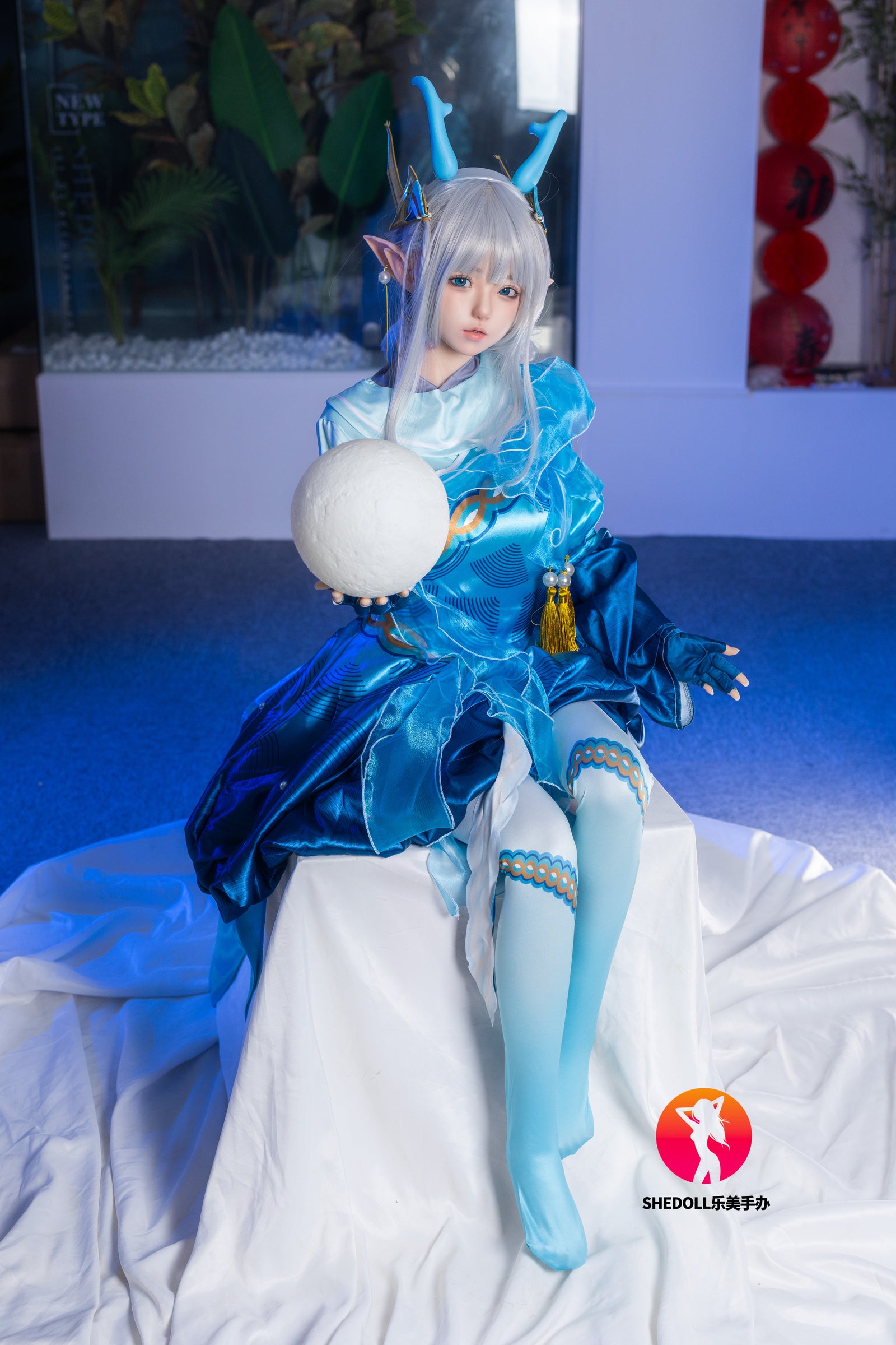 Aileen sekspop (SHEDOLL 148 cm D-cup #SH087 2.0 siliconen)