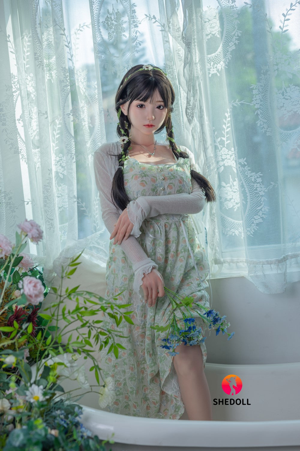 Limoen sekspop (SHEDOLL 158 cm C-cup #SH100 2.0 siliconen)