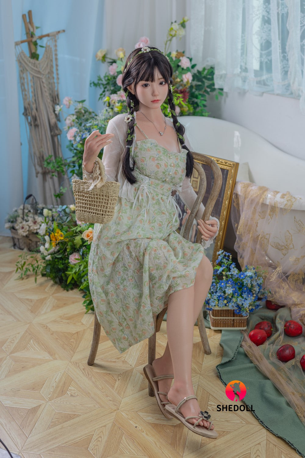 Limoen sekspop (SHEDOLL 158 cm C-cup #SH100 2.0 siliconen)