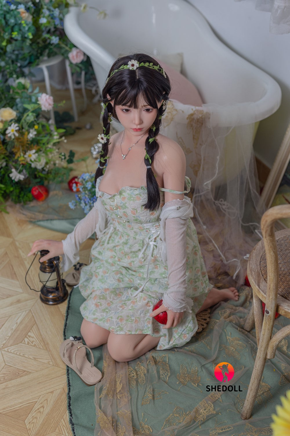 Limoen sekspop (SHEDOLL 158 cm C-cup #SH100 2.0 siliconen)