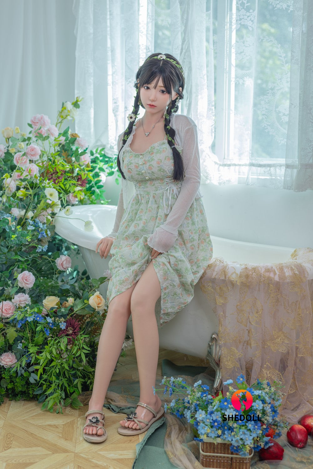Limoen sekspop (SHEDOLL 158 cm C-cup #SH100 2.0 siliconen)