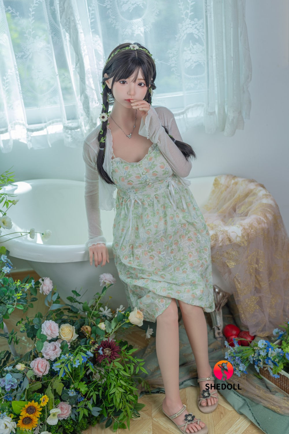 Limoen sekspop (SHEDOLL 158 cm C-cup #SH100 2.0 siliconen)