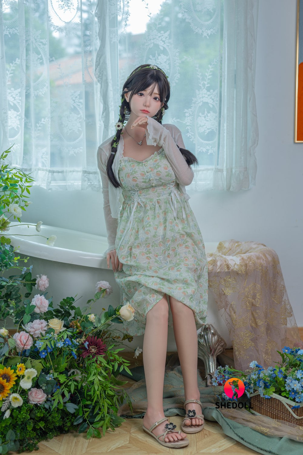 Limoen sekspop (SHEDOLL 158 cm C-cup #SH100 2.0 siliconen)