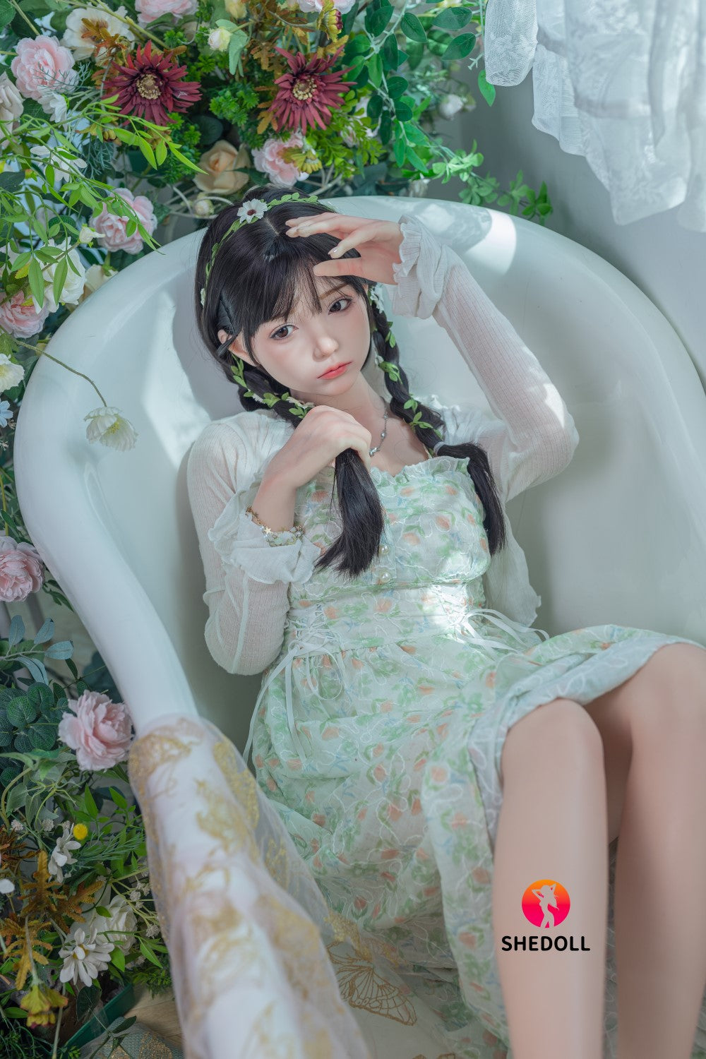 Limoen sekspop (SHEDOLL 158 cm C-cup #SH100 2.0 siliconen)