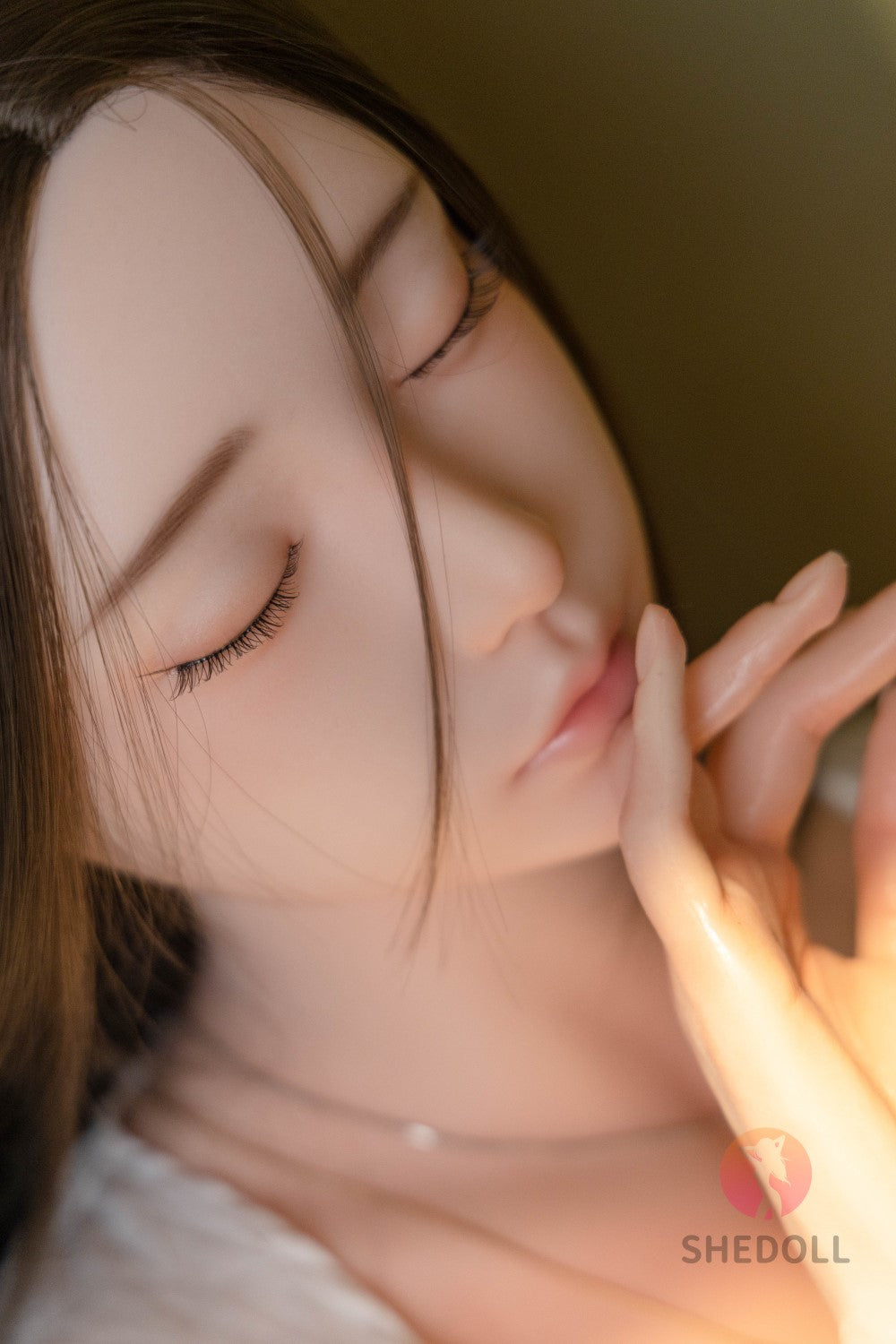 Slapende Cheryl-sekspop (SHEDOLL 165 cm E-cup #SH101 2.0 siliconen)