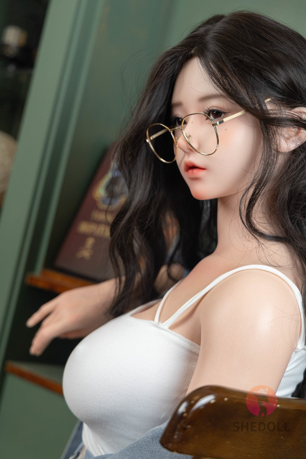 Jasmijn sekspop (SHEDOLL 165 cm E-cup #SH102 2.0 siliconen)