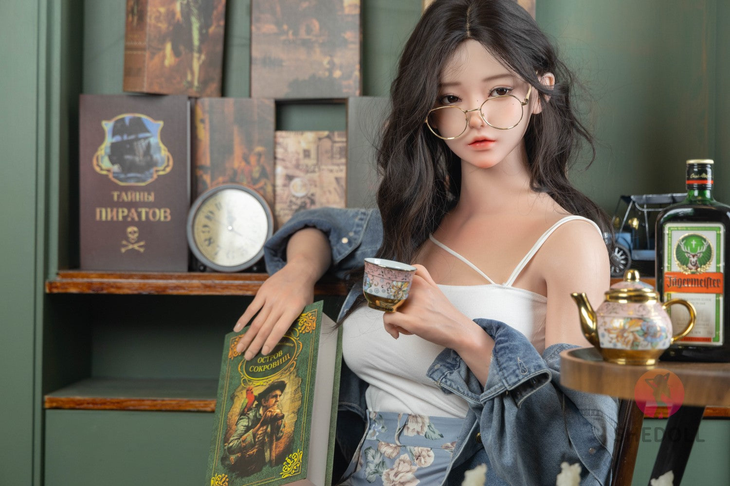 Jasmijn sekspop (SHEDOLL 165 cm E-cup #SH102 2.0 siliconen)