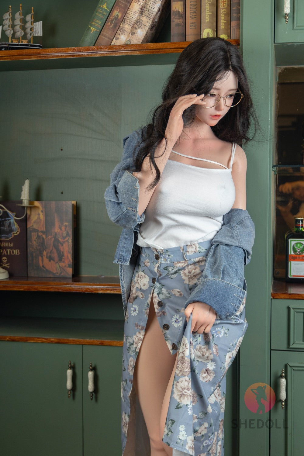 Jasmijn sekspop (SHEDOLL 165 cm E-cup #SH102 2.0 siliconen)