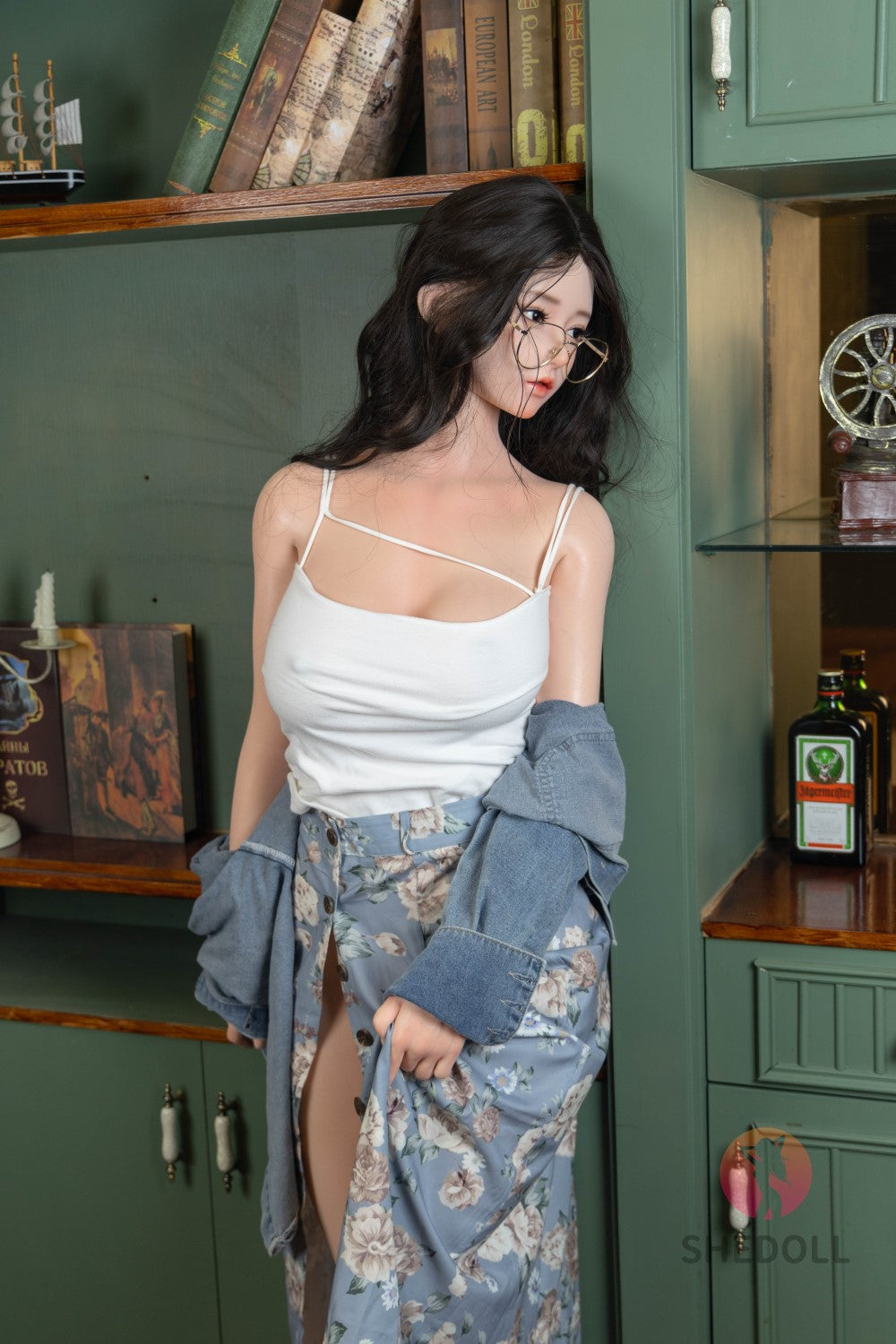 Jasmijn sekspop (SHEDOLL 165 cm E-cup #SH102 2.0 siliconen)