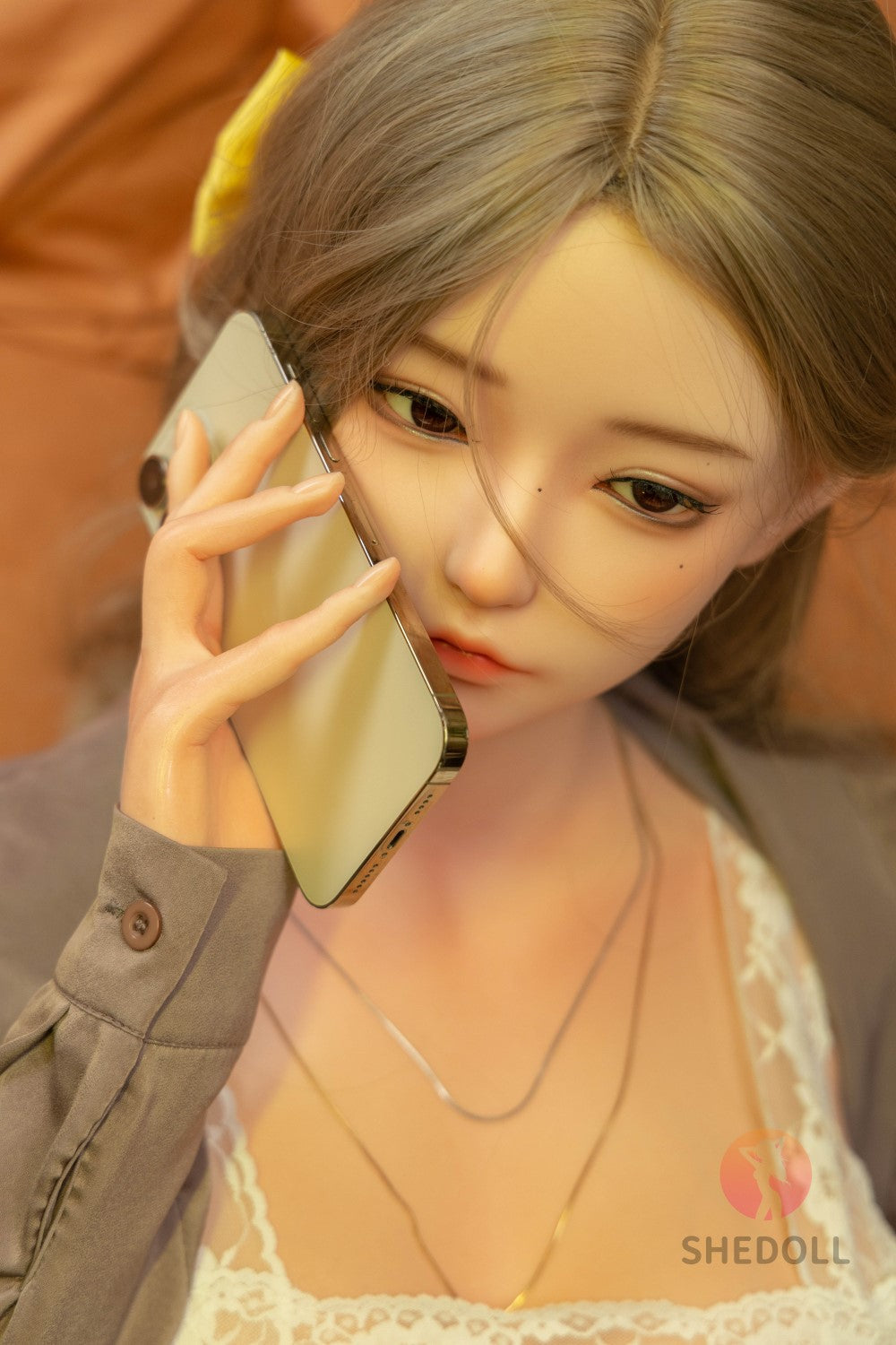 Jasmijn sekspop (SHEDOLL 165 cm E-cup #SH102 2.0 siliconen)