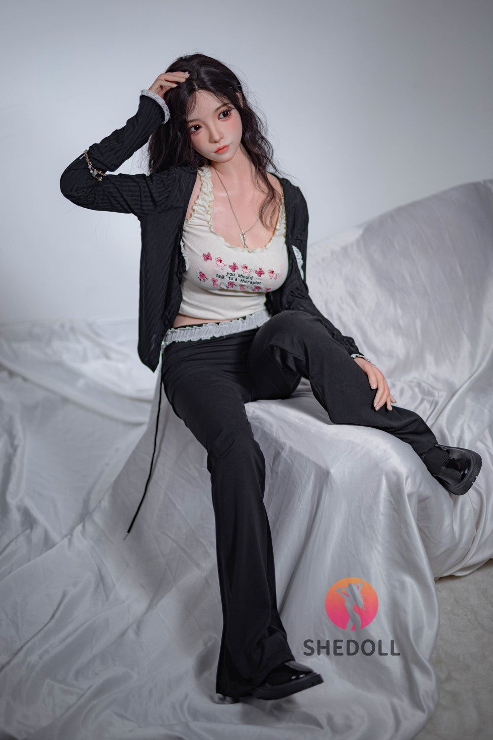 Roos sekspop (SHEDOLL 158 cm C-cup #SH105 siliconen)