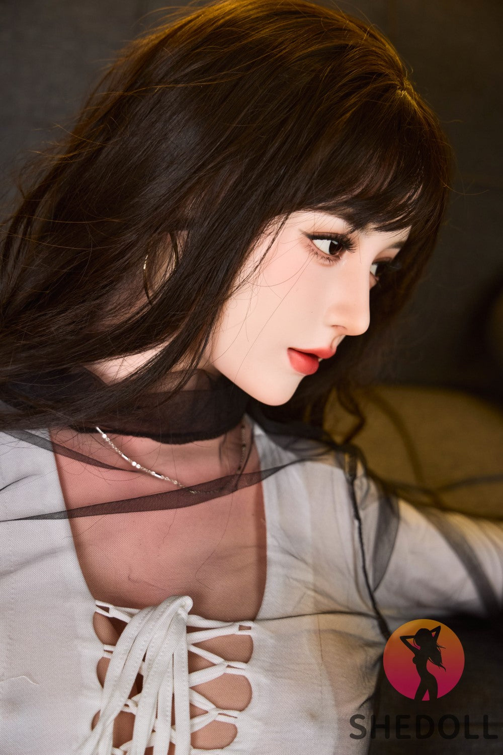 Maanachtige sekspop (SHEDOLL 165 cm E-cup #SH126 2.0 siliconen)