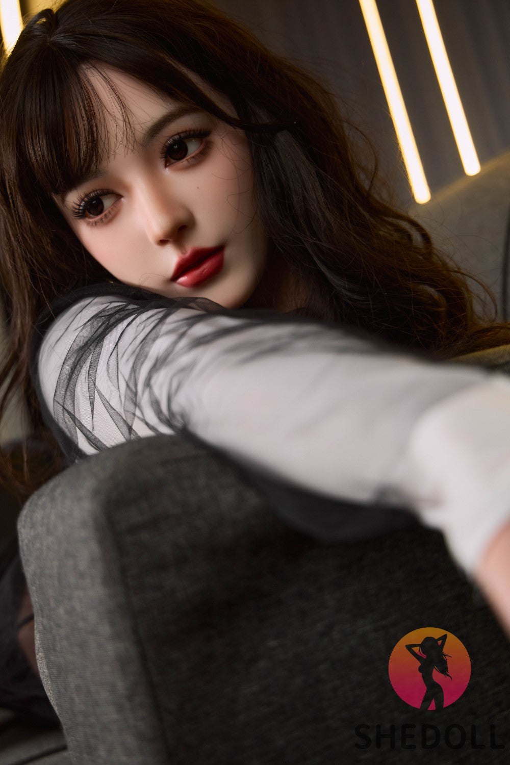 Maanachtige sekspop (SHEDOLL 165 cm E-cup #SH126 2.0 siliconen)