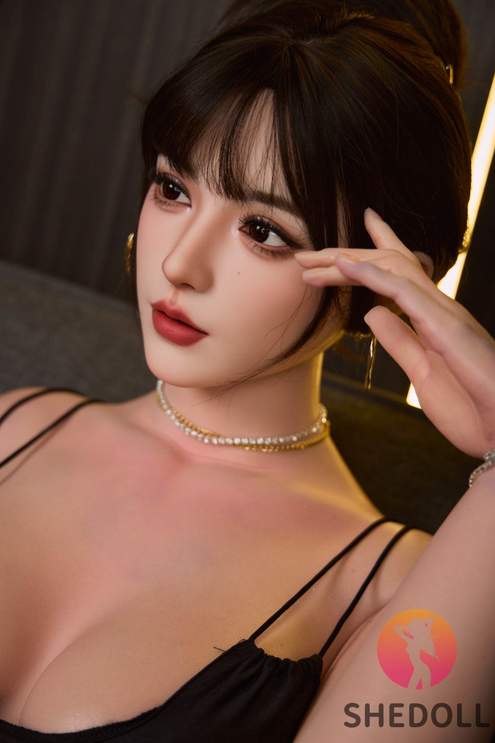 Maanachtige sekspop (SHEDOLL 165 cm E-cup #SH126 2.0 siliconen)