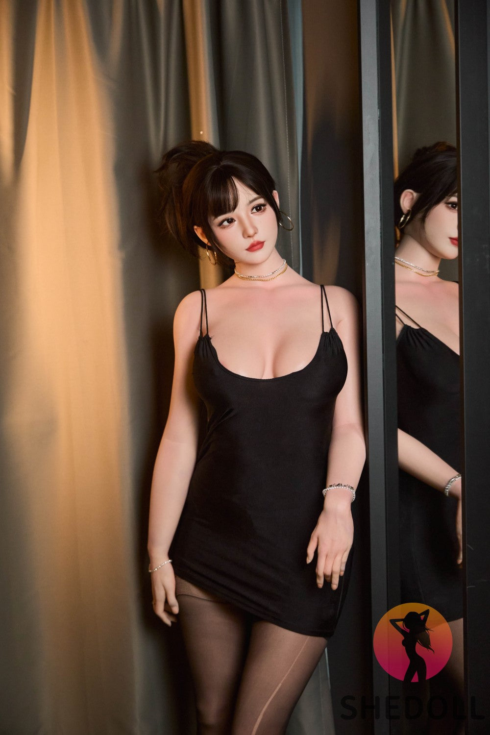 Maanachtige sekspop (SHEDOLL 165 cm E-cup #SH126 2.0 siliconen)